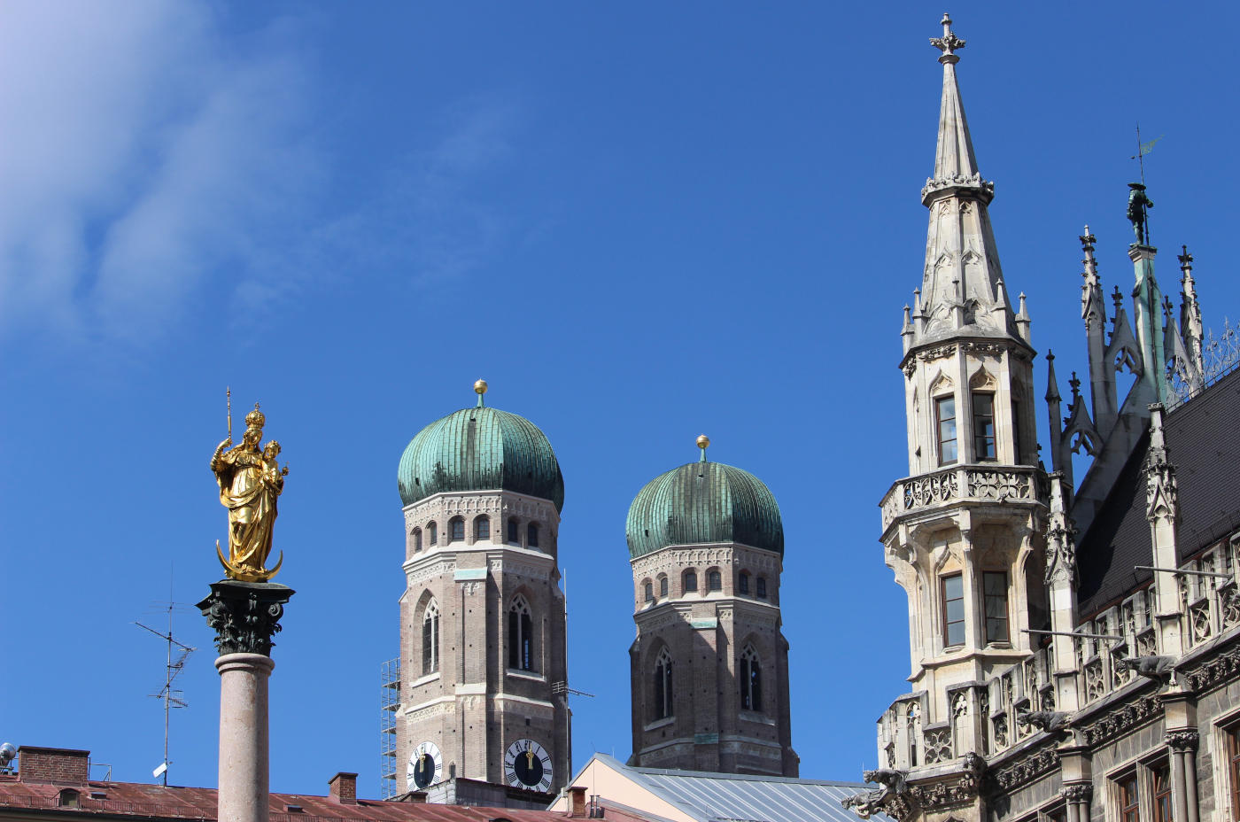 Stadtansicht München, dem Standort der vermögensverwaltung Frank Rech - Rechinvest